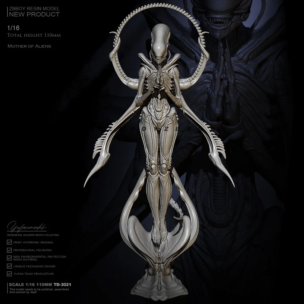 

110mm Resin figure model kits DIY resin model self-assembled TD-3021