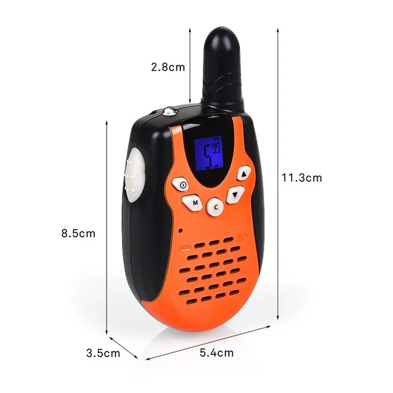 Children's Walkie-talkie Toy Mini Outdoor Handheld Wireless Call T602 Walkie-talkie Without Accessories Spy Gadgets