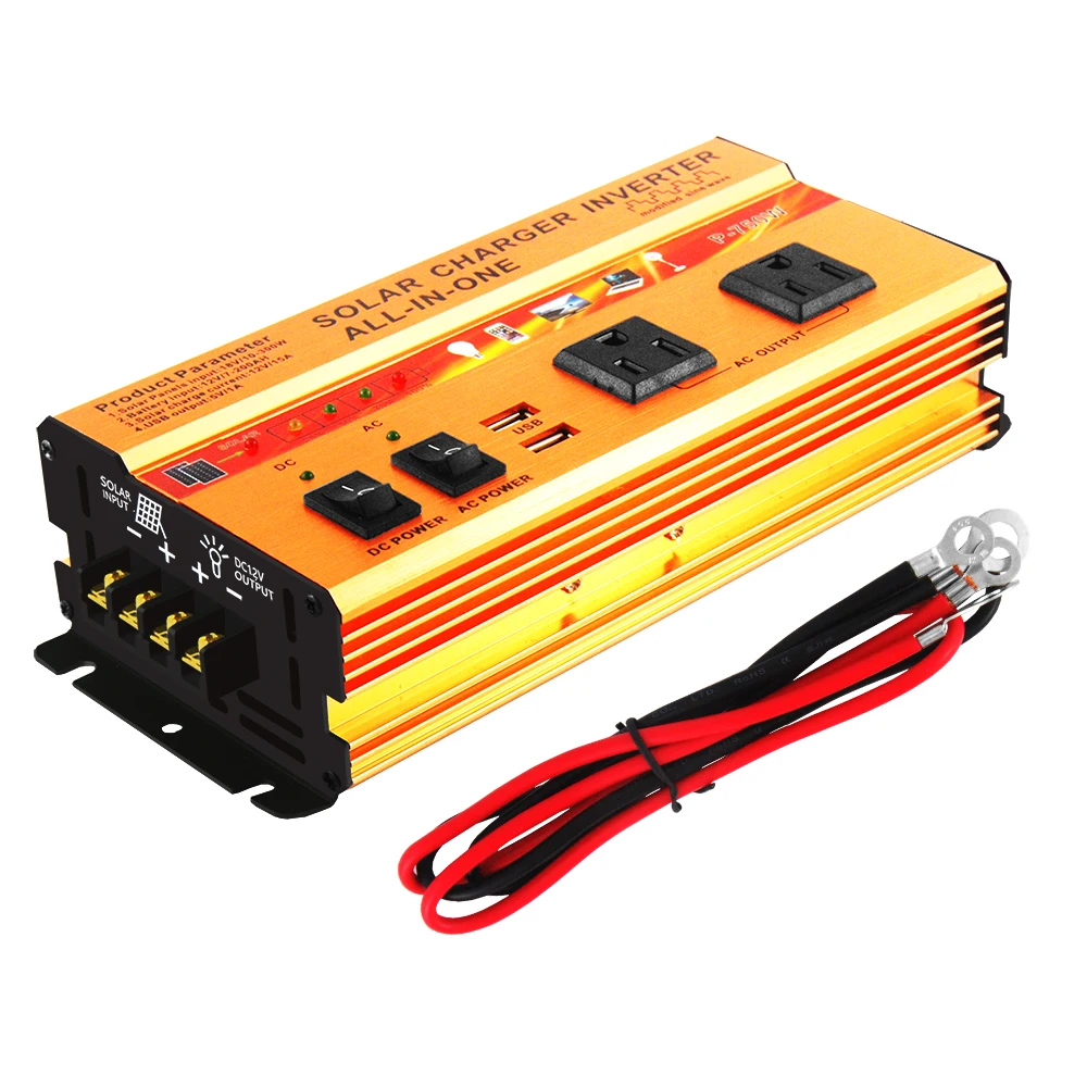 LiitoKala Pure Sine Wave Inverter DC 12V LiFePO4 battery To AC 220V 300W/500W Voltage Transformer Power Converter Solar Inverter