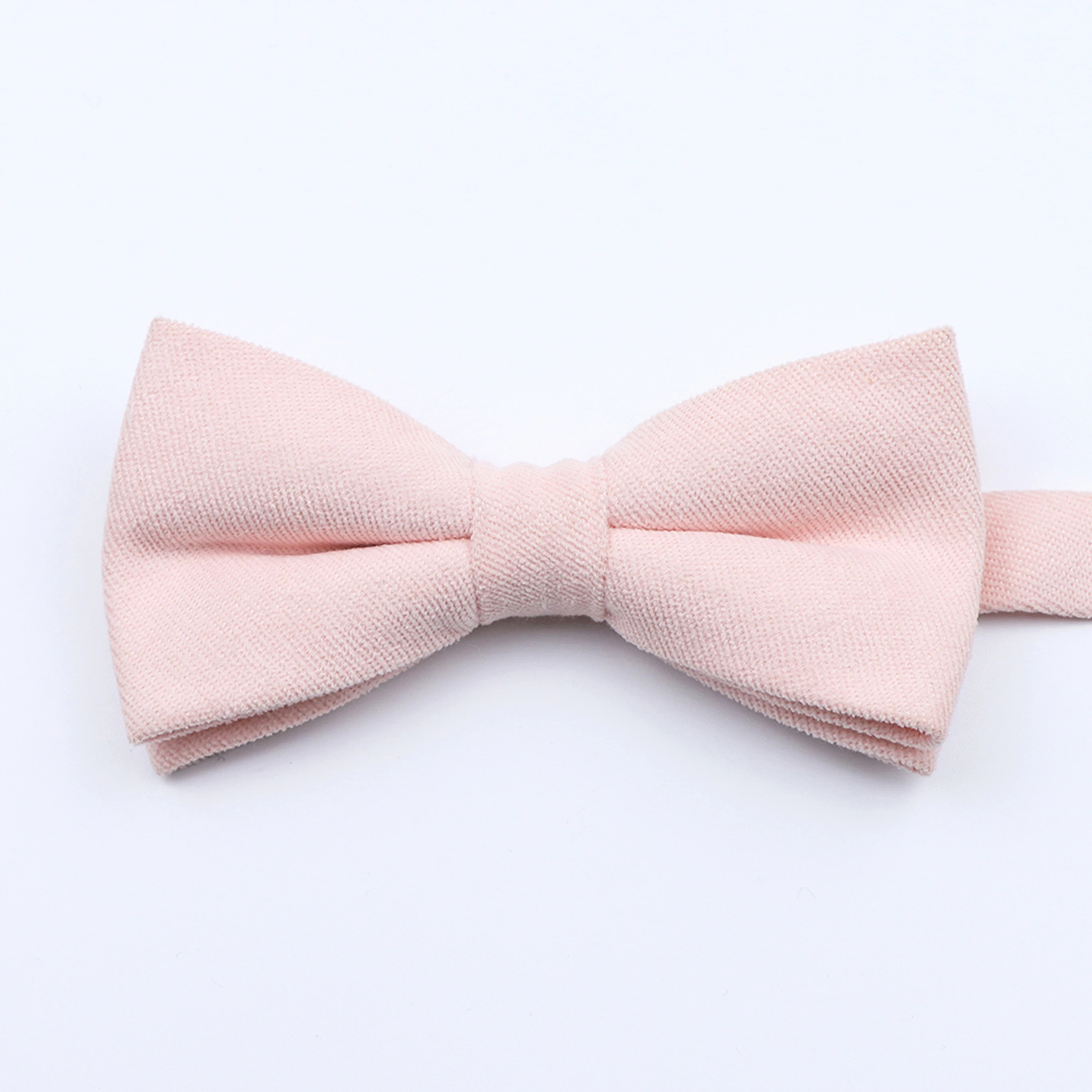 Classic Colorful Parent-Child Bowties Super Soft Velvet Corduroy Wedding Men Kid Bow Tie Romantic Blue Pink Red Butterfly Cravat