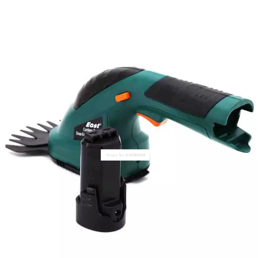 Máquina de poda/cortador de grama elétrica, multifunção, recarregável, et1502, 1000/min, 7.2v, 3-5 horas
