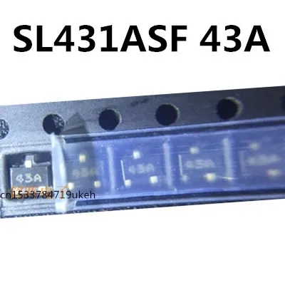 Original 40pcs/  SL431ASF 43A  SOT23-3