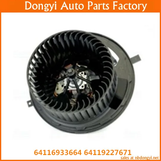 High quality Interior Heater Blower Motor for 64116933664 64119227671