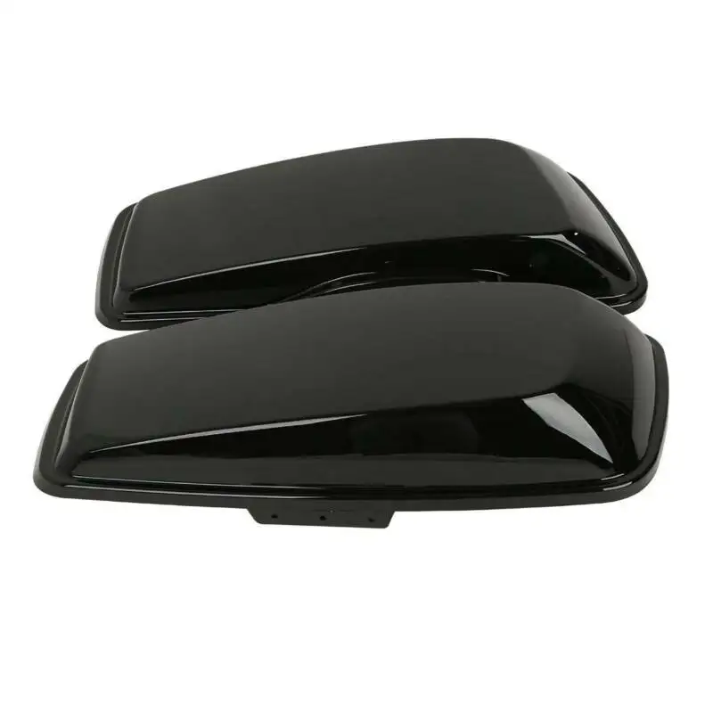 

Motorcycle Painted Black Hard Saddlebag Lids For Harley Touring Road Street Electra Glide 2014-2023