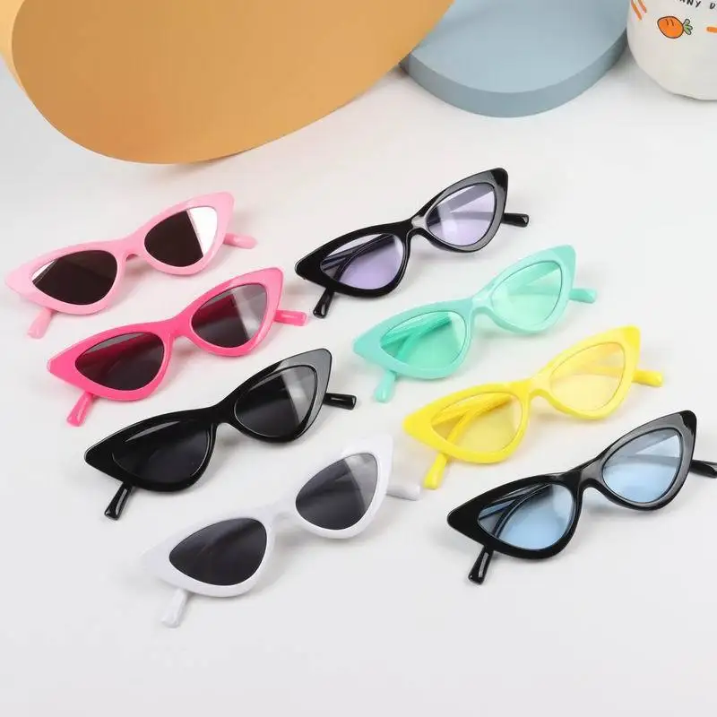 Baby Sunglasses Girls Boys Kids Sun Glasses Candy Color Cat Eye Eyewear Children Shades For Children Oculos De Sol UV400
