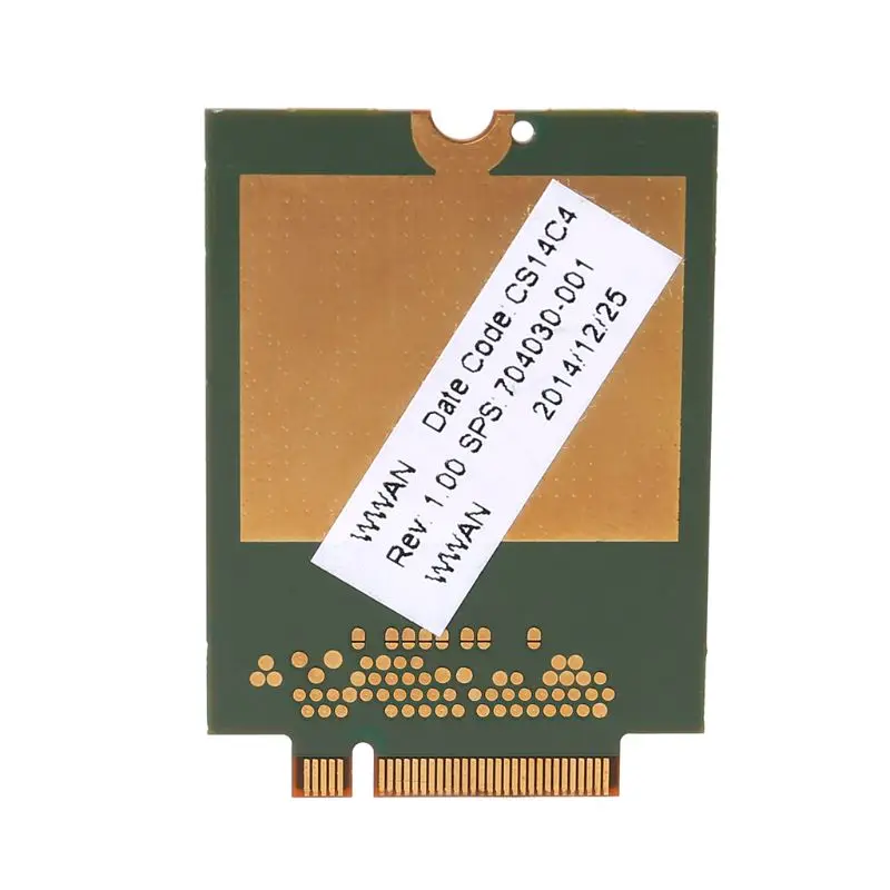 Unlocked gobi5000 sierra airprime wireless em7355 lte evdo / hspa wwan ngff 4g module for hp elitebook 820 840 g1