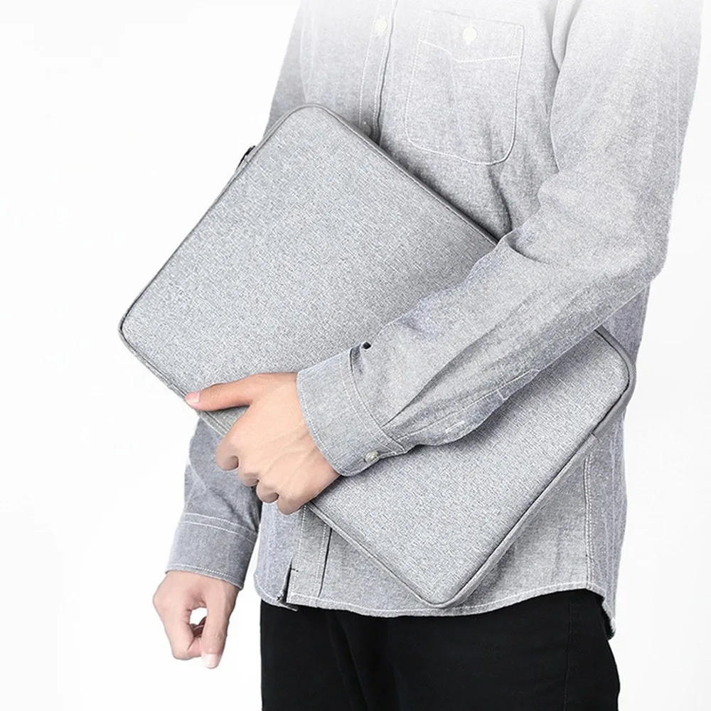 Zipper etui na laptopa 13.3 14 15.4 cala pokrowiec na notebooka iPad Tablet torba podróżna torba podróżna na Macbook wstrząsoodporny futerał