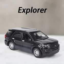 New 1:36 Ford Explorer Alloy Car Model Diecasts & Toy Vehicles Toy Cars Kid Toys For Children Gifts Boy Toy