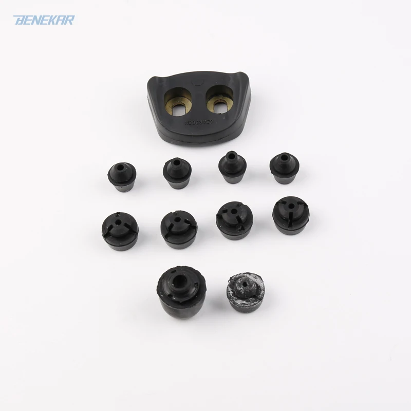 Benekar 11pcs Set Door Rubber Bump Stop Damper Set for MITSUBISHI PAJERO MONTERO V31 V32 V33 V43