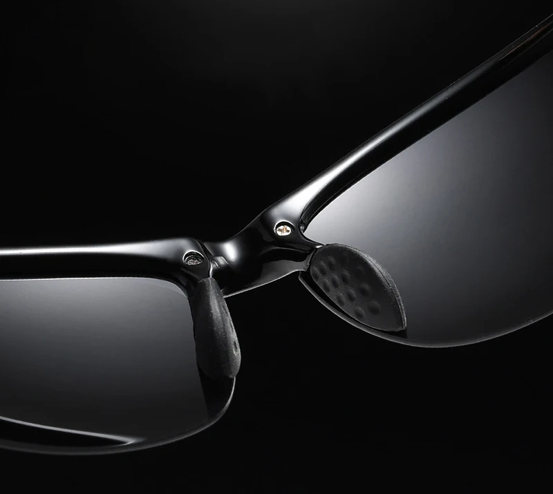 Ultraleichte Sport-polarisierte Sonnenbrille für Herren und Damen, klassische Reimless-Sonnenbrille, modisch, für Outdoor-Fahren, Angeln – Detail 3