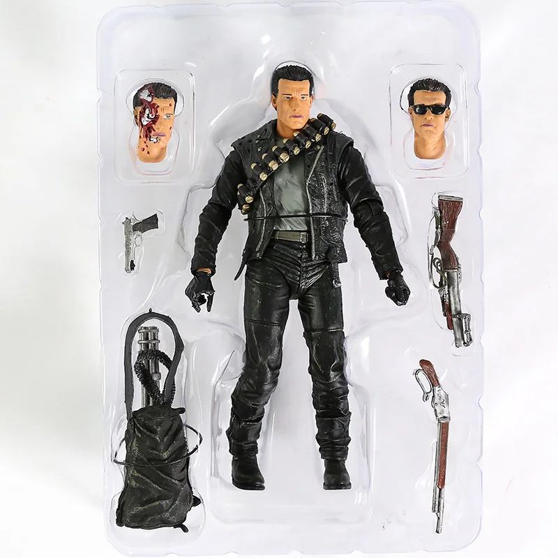 NECA Terminator T-800 Arnold Schwarzenegger Action Figure PVC