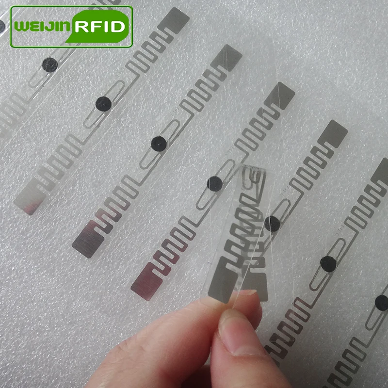 UHF RFID tag sticker car windshield 915m 868m 860-960MHZ 1000pcs free shipping EPC 6C adhensive passive RFID headlight label