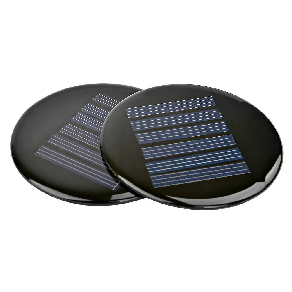 SUNYIMA 2PCS 71mm 3V Mini Portable Solar Panels Celdas Solares Monocrystalline Silicon Kit Sun Power For DIY solar