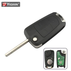 YIQIXIN 3 pulsanti Flip Remote Car Key 433MHZ PCF7946 Chip per Opel/Vauxhall Astra H 2004-2009 Zafira B 2005-2013 Corsa D Vectra C