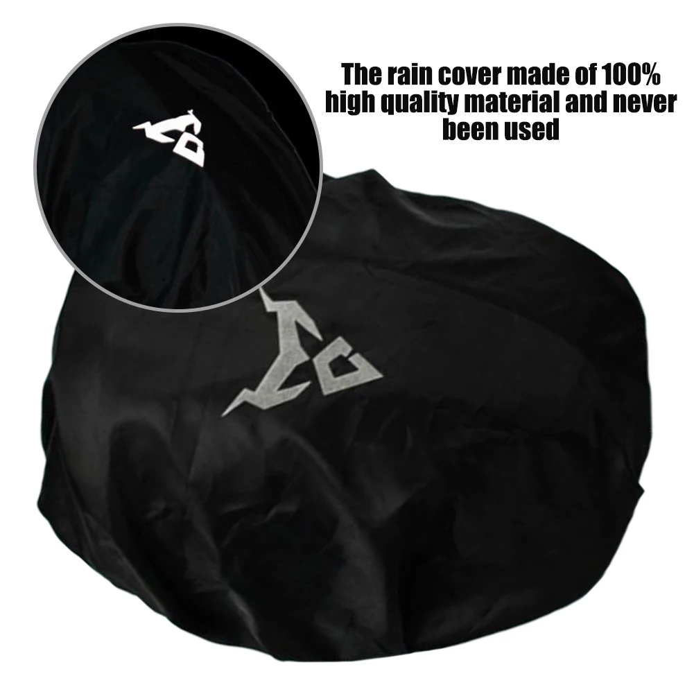 Motorcycle Tail Bag Rain Cover Waterproof Rainproof Pocket For Motorcycle Scooter Moped Helmet Lid Protect Bag