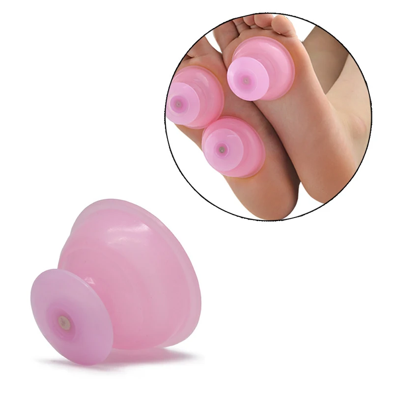 1 Pcs Hot Silicone Massage Vacuum Cups Anti Cellulite Cupping Family Full Body Massage Tool Cupping Chinese Medicine ventosas