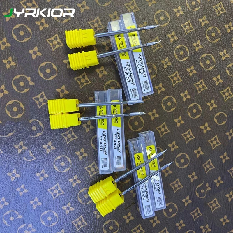 OSS C210 Tips Universal C210 Soldering Iron Tip Cartridges Compatible For Xsoldering T210/Sugon T26 Soldering Station