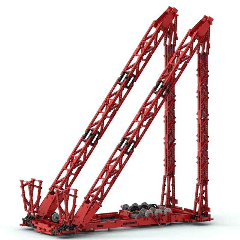 NEW Mammoet PTC-200-DS Ring Crane RC DIY Remote Control Building Blocks Model Bricks Kit Kids Toys Christmas Gift for Children