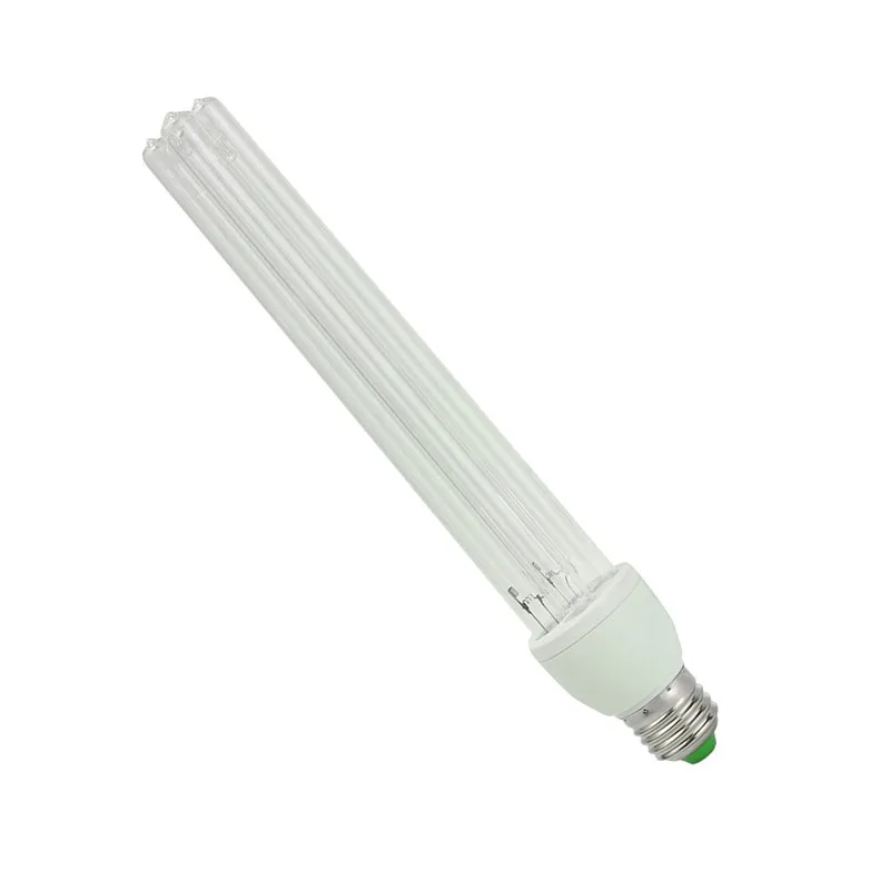 2PCS UV 오존 석 영 램프 20W 자외선 살균 조명 램프 홈 E27 Ultraviolets Terilization 램프 의료 Sterilizat
