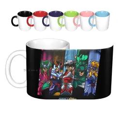 Knights Of The Zodiac 2 Ceramic Mugs Coffee Cups Milk Tea Mug Knights Of The Zodiac Seyia Pegasus Pegasus Saint Seiya Seiya