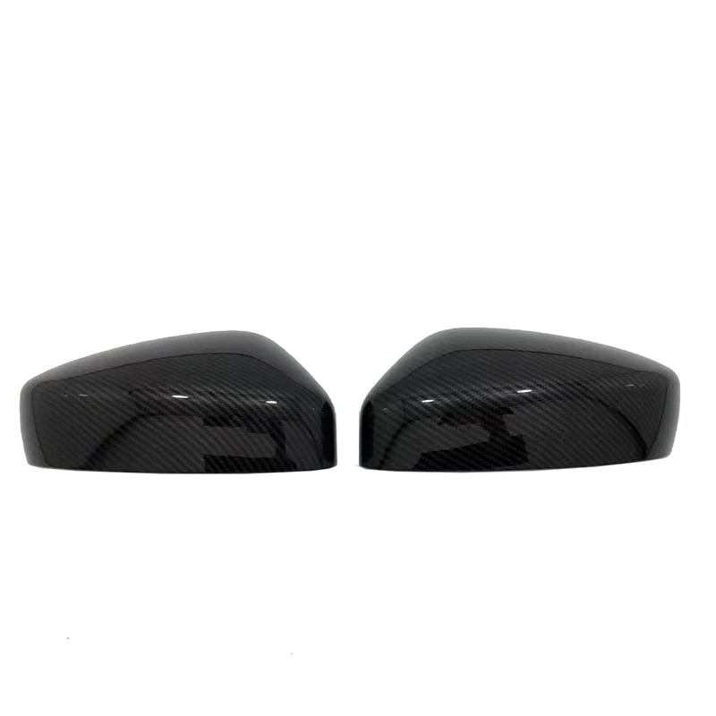 Pair CX5 Carbon Fiber Side Mirror Covers for Mazda CX-5 2013 2014 Car Mirror Caps Original Replacement Rear View Wing Covers