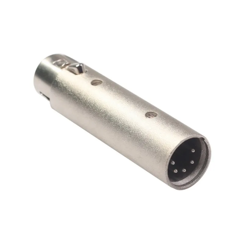 Bộ Chuyển Đổi 3 Pin XLR Nữ 5 Pin XLR Đầu Nối Nam Adapter Cho Máy Quay DMX Đèn Tín Hiệu Mới