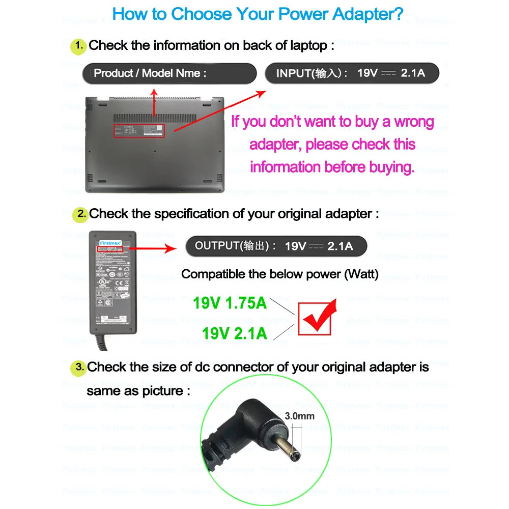 19V 2.1A 40W محول الطاقة العالمي لسامسونج NP900X3E NP900X3F NP900X3G NP900X3M NP900X4A NP900X4B NP900X4C NP900X4D شاحن