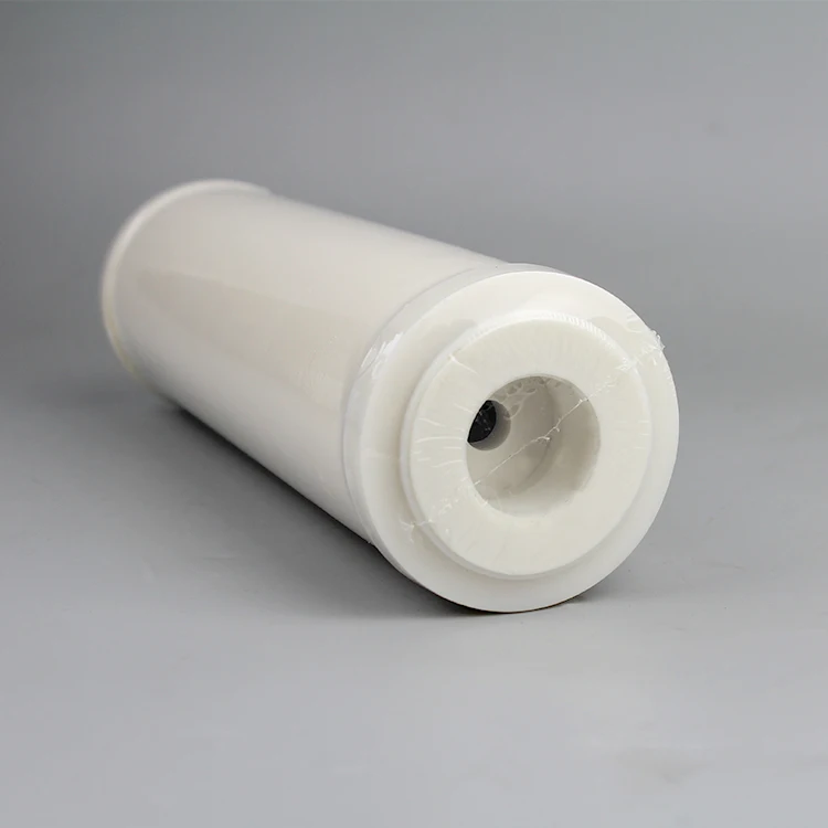 Tipo liso grosso combinado cerâmico do filtro 10-Polegada do bloco do carbono de 0.1um high-density a wippe fora dos produtos químicos e dos metais pesados