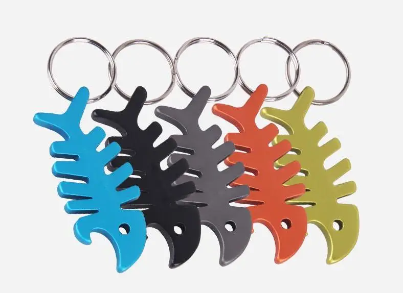 600pcs Fish Bottle Opener, Fish Bone Bottle Opener Keychain, Free Customized Animal Shape Bottle Opener Keychain Wholesale