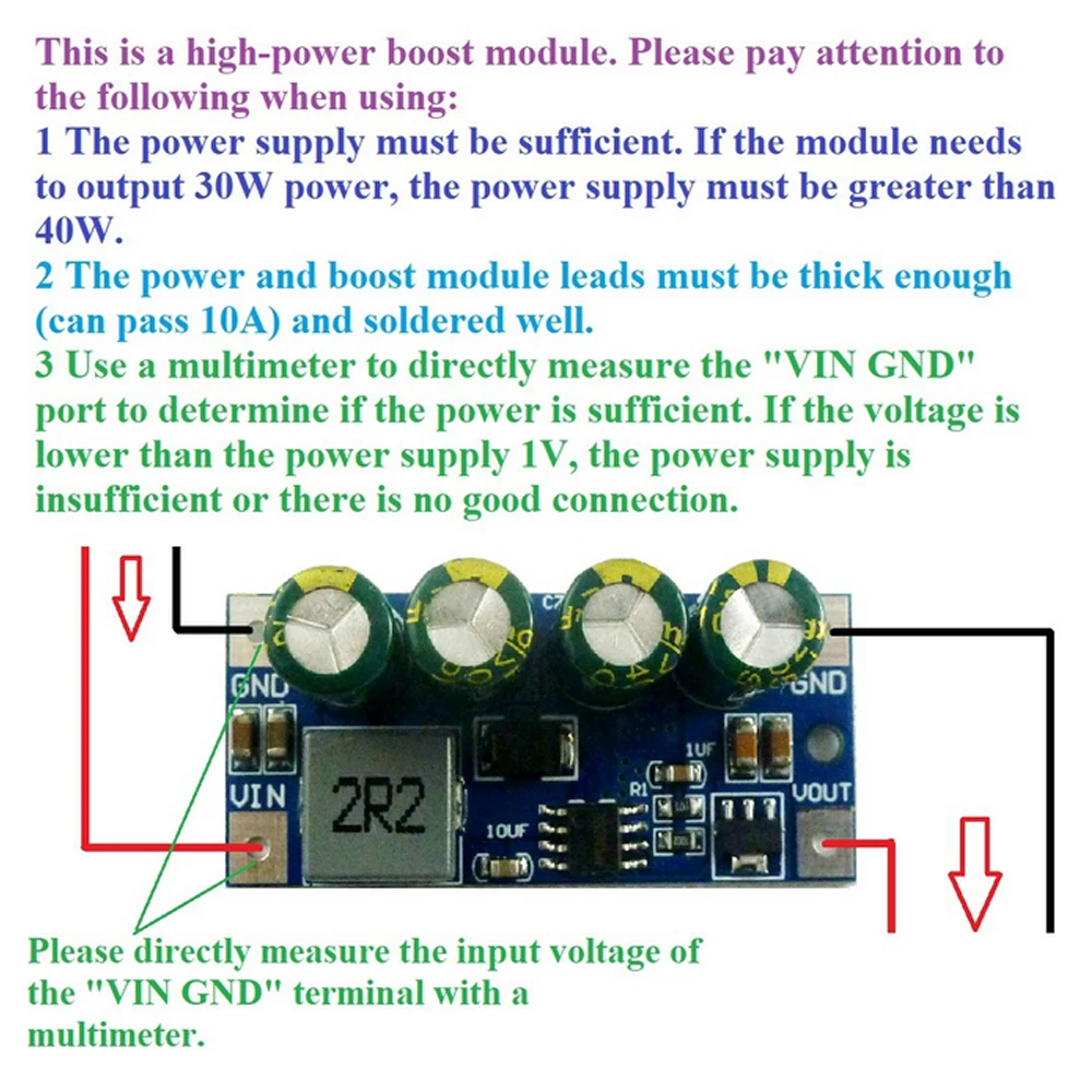 DC 3.7V-18V do 5V 6V 9V 12V 15V 19.5V DC DC Step-Up pokładzie Boost Converter 60W wysokiej mocy moduł Boost zabezpieczenie przed zwarciem