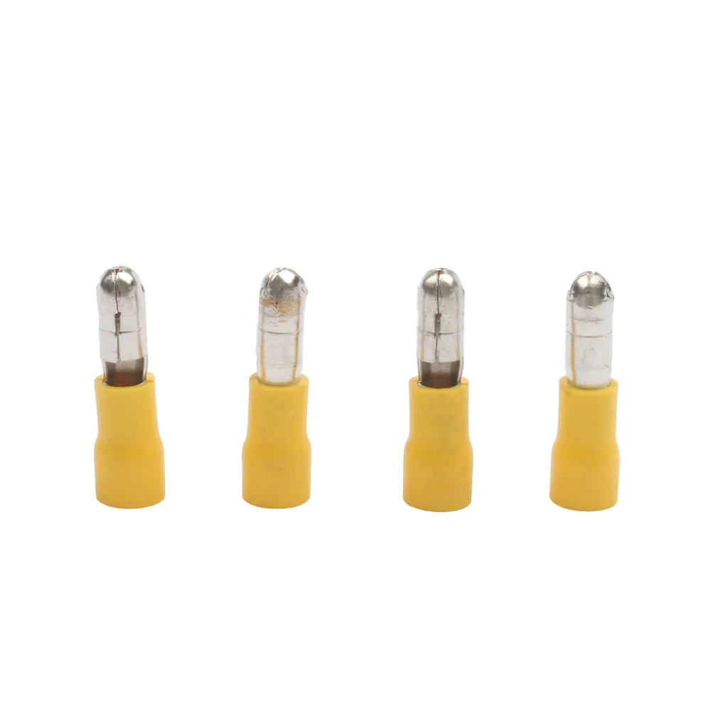 FRD5.5-156 MPD5.5-156 Isolado Feminino e Masculino Conector Elétrico Crimp terminal de Bala para 12 ~ 10 AWG Fiação De Áudio