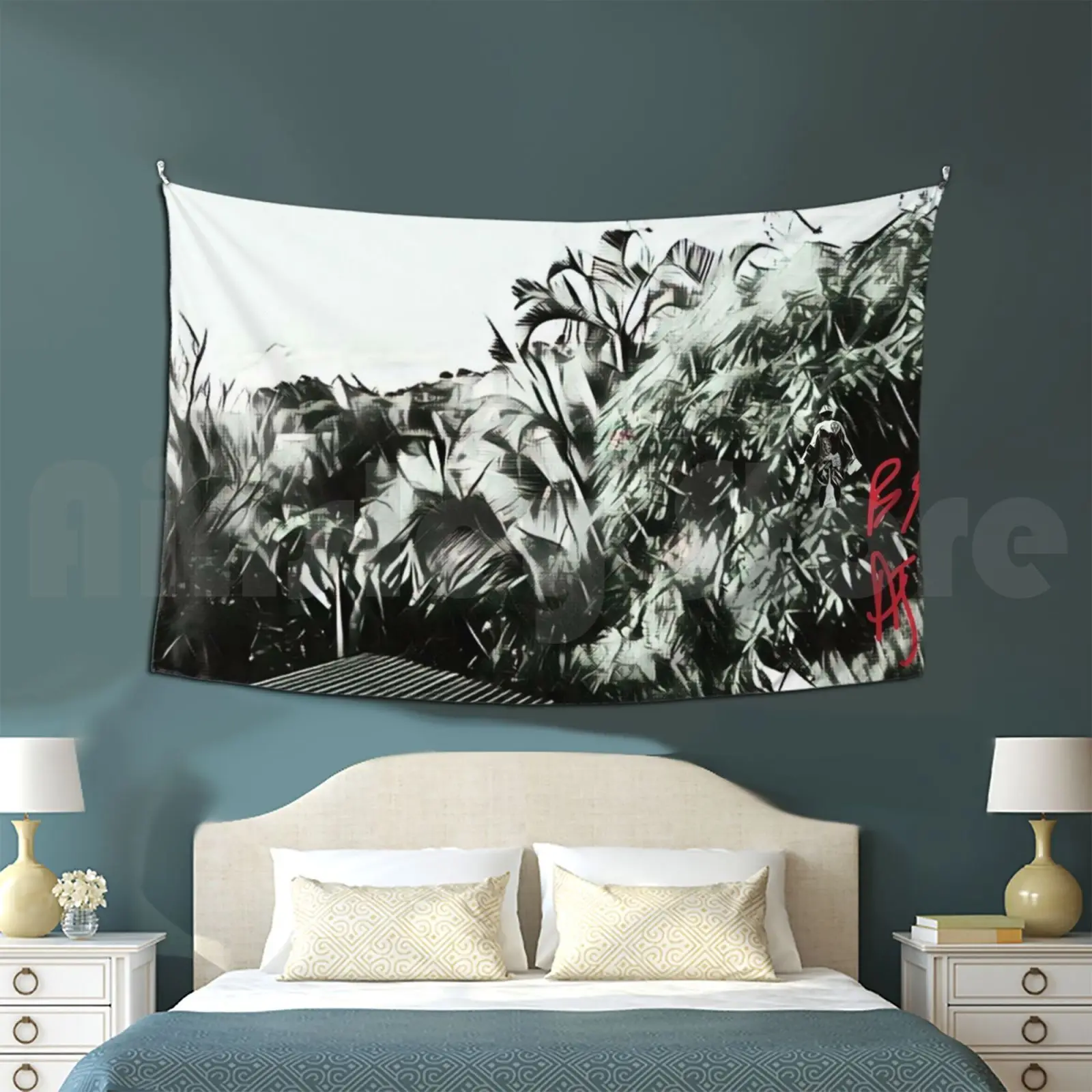 La Kaz Granny 974 Tapestry Living Room Bedroom Inspiration Location Reunion Island The Mountain