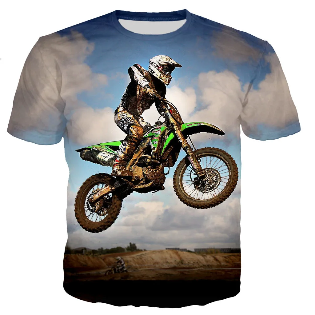 Motorcycle Motocross Men/women New Fashion Cool 3D Printed T-shirts Casual Harajuku Style Tshirt Streetwear Tops Dropshipping