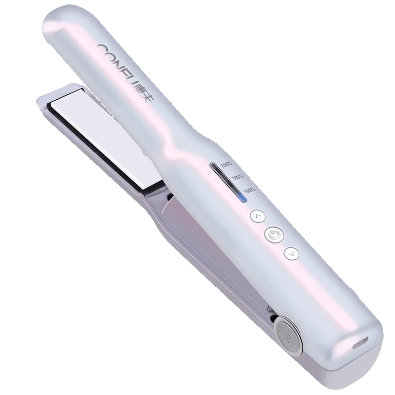 zq Electric Hair Curlers Automatic Dual-Use Fluffy Straight Hair Perm Lazy Bangs Fan Small Large Roll Splint