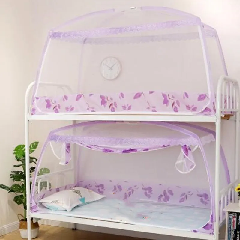 1M Single Bed  Single-door Dormitories Mosquito Net Anti-mosquito  Mosquito Net Student Dormitory Child Bed Mosquito Net