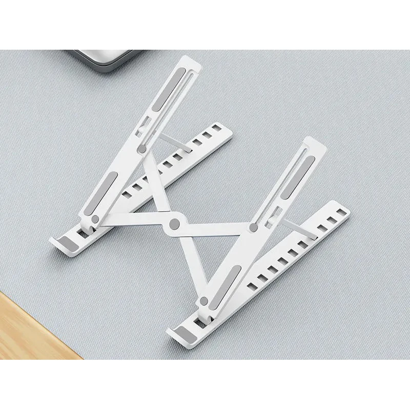 ที่วางแล็ปท็อปแบบแท็บเล็ตคอมพิวเตอร์ขาตั้งสนับสนุนปรับโน้ตบุ๊ค Bracket Bracket PC Cooling Bracket สนับสนุน