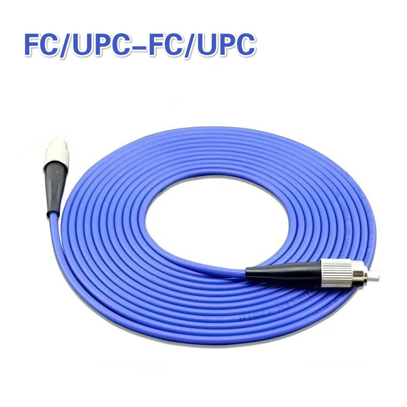 

Stock Ready Fiber Optic Patch Cord Jumper Armoured FC/UPC-FC/UPC 5PCS SM 3.0mm Fibra Optica FTTH Single Mode Freeshipping