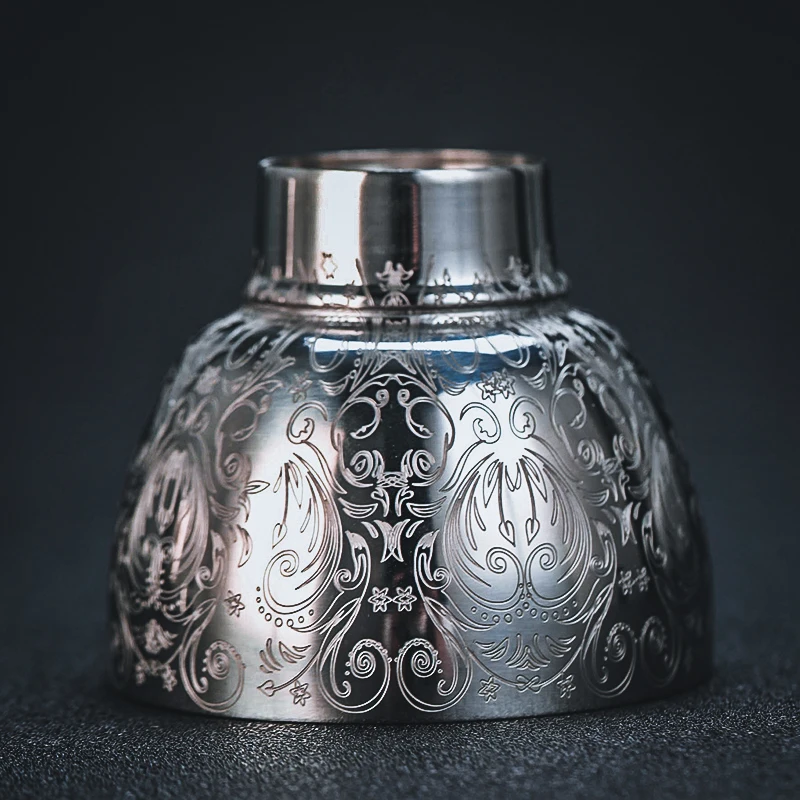450ml Carven Engraving Vintage Bar Shaker Stainless Steel Cocktail Boston Bar Shaker Bar Tool