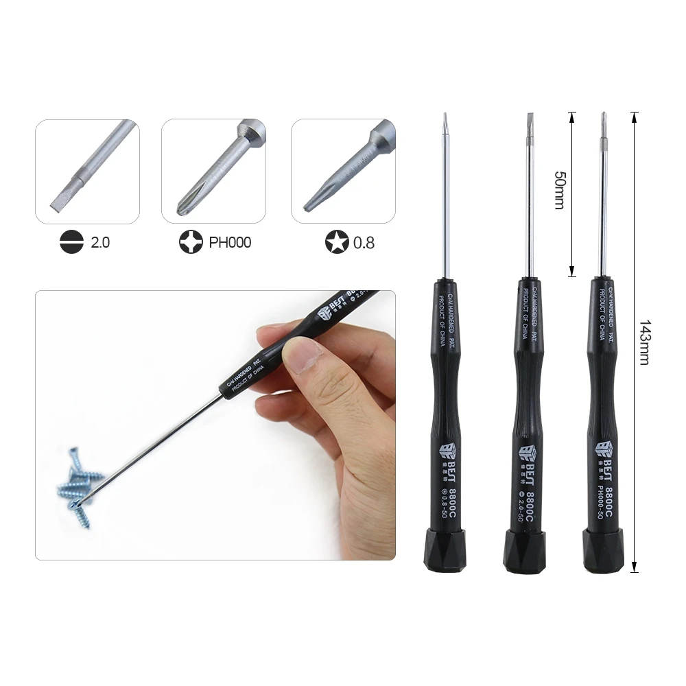 Kit d'outils de réparation de téléphone portable 12 en 1, outil d'ouverture de levier, jeu de tournevis pour iPhone et Samsung