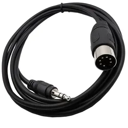 7Pin Din Male to 3.5mm 1/8in Stereo Audio Cable MIDI 7 pin to 3.5mm cable  0.5m 1m 1.5m 3m