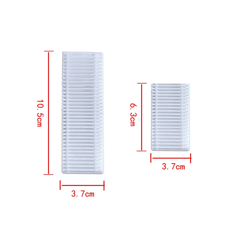 5 * หุ่นยนต์เครื่องดูดฝุ่นตัวกรองHEPAสำหรับKitfort Kt-532 Kt532หุ่นยนต์เครื่องดูดฝุ่นกรองHepaอุปกรณ์เสริม