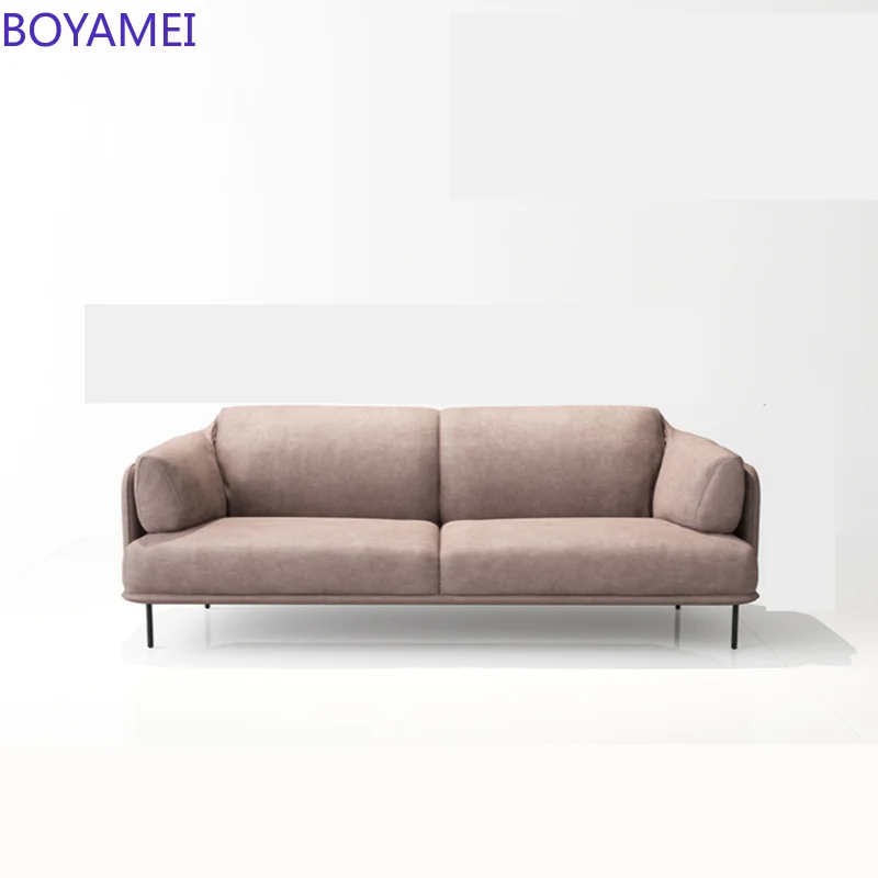 Technology cloth sofa Modern minimalist luxury three-proof disposable nano Japanese small living room Nordic sofa latex