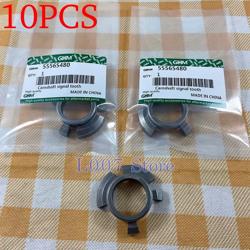 10PCS Camshaft Impulse Transmitter Ring For Chevrolet Cruze Orlando Opel Vauxhall Insignia Vectra Astra Zafira NO: 55565480