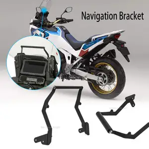 Bilashmart Motorcycle mobile support Stand Phone Holder GPS Navigaton Plate Bracket HONDA CRF1100L AFRICA TWIN CRF 1100 2020 ADVENTURE