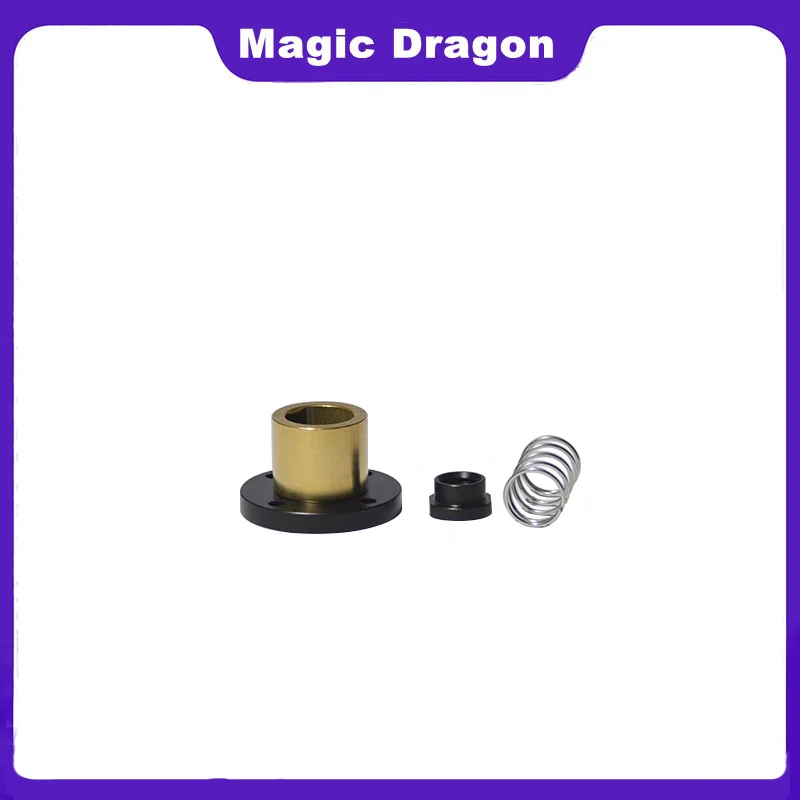 Magic Dragon T12 Eliminate Clearance Nut Anti-backlash POM Trapezoidal Screw Pitch 2MM 3MM Lead 4MM 8MM 10MM 12MM 14MM