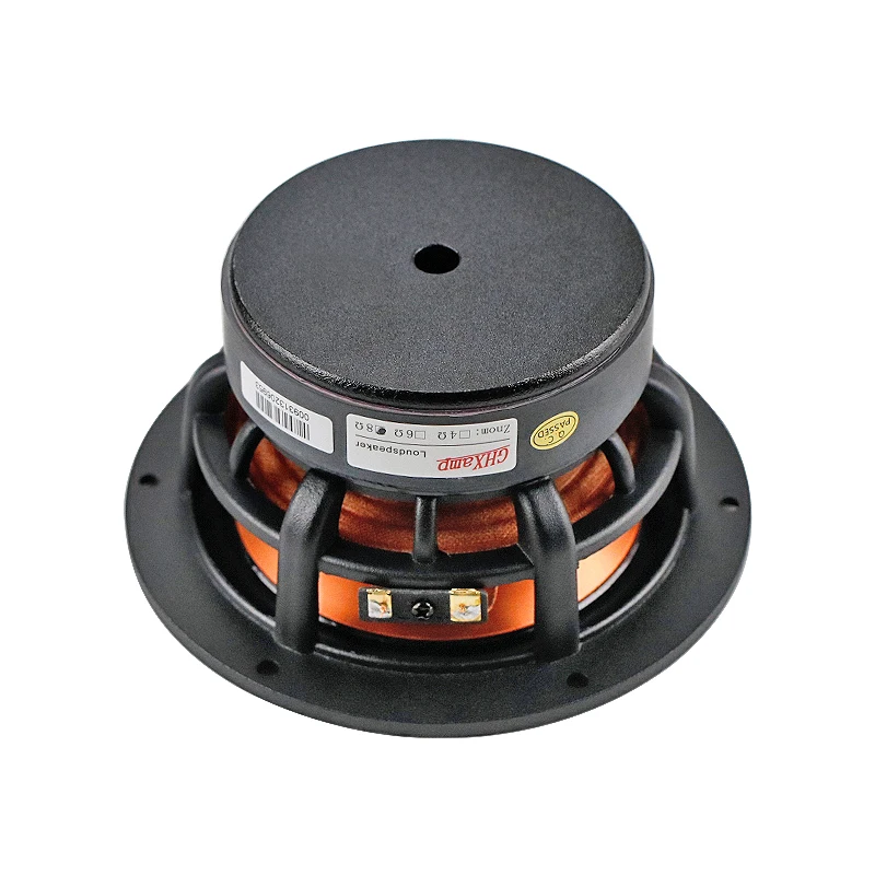 GHXAMP 5.25 inch Mid-Bass Woofer Speaker Unit Midrange Golden Alumina Ceramic 40W Home Theater Hifi 152mm 1PC