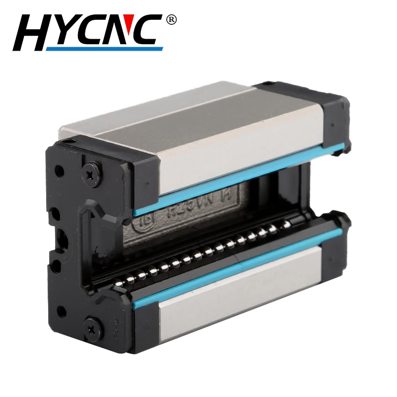 Tbi guia linear slider transporte h20/25/30vlvn h20/25fl trilho quadrado deslizante rolamento de movimento cnc fresadora gravura em madeira