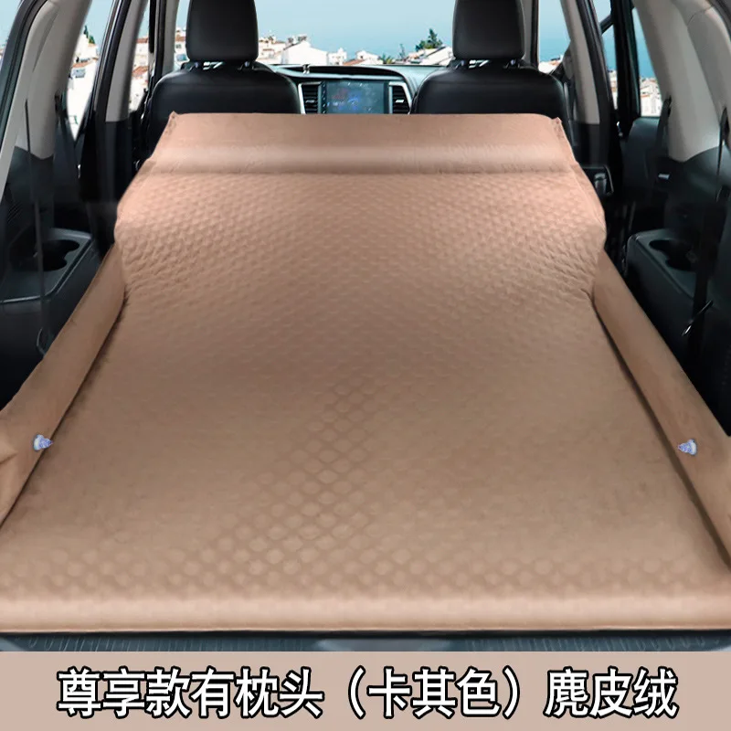 Outdoor Camping Mat Car Mounted Inflatable Bed Car Rear Sleeping Mattress SUV Rear Air Cushion Lover Sex Make Love Sleeping Bed