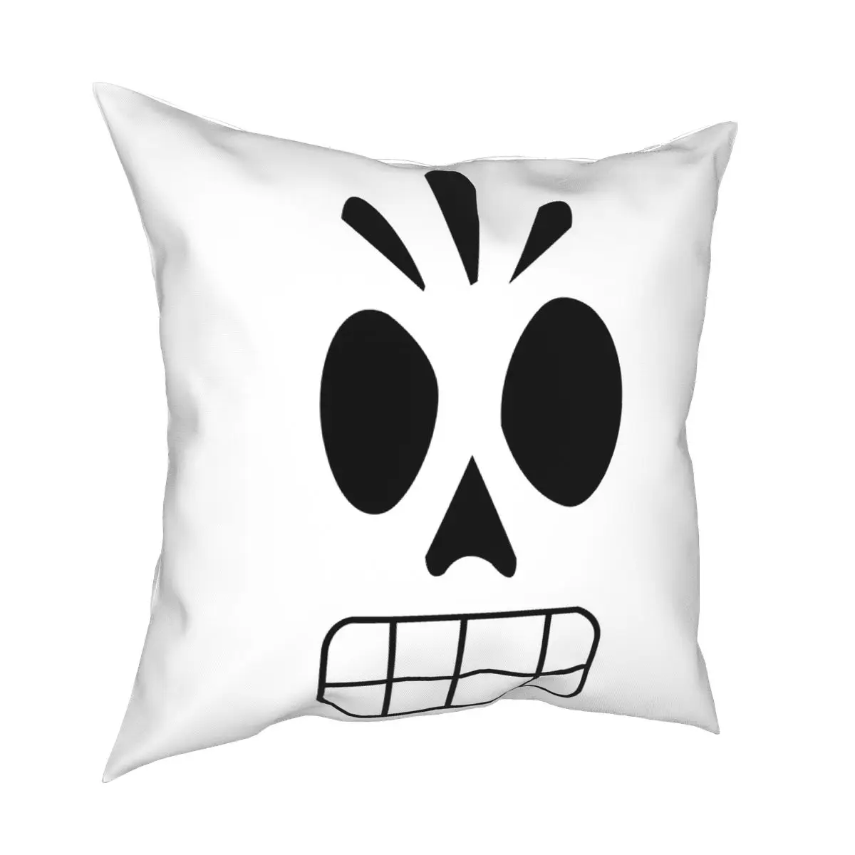 Manny Calavera Square Pillowcase Pattern Decorative for Car Cushion Cover 18