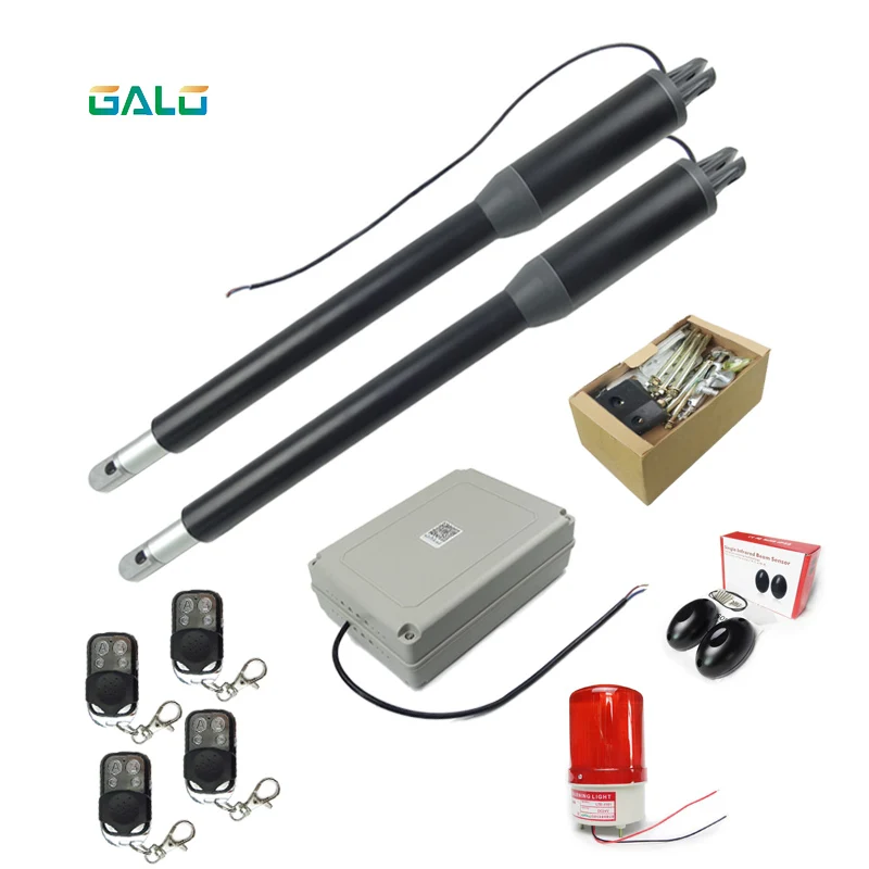 

200KG Electric Swing Gate Opener Arms with Remote Control Optional Home Garage Swing Door Operator Motor Actuator